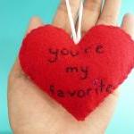 Handmade Heart Ornament You're my f..