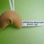 Inspiring Fortune Cookie Ornament -..