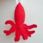 Funny Felt Ornament Sea Monster - Giant Squid