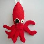 Funny Felt Ornament sea monster - G..