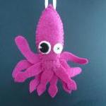 Handmade Ornament - Giant Squid