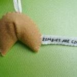Zombie Fortune Cookie - Funny Ornam..