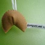 Zombie Fortune Cookie - Funny Ornam..