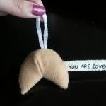 Fortune Cookie Ornament, You Are Loved