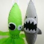 Funny Ornaments - Sea Monster Set