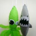 Funny Ornaments - Sea Monster Set