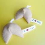 Funny Ornaments - I Love You Fortune Cookie (x2)