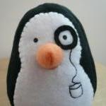 Penguin Plush Animal Stuffed Fleece Plushie -..