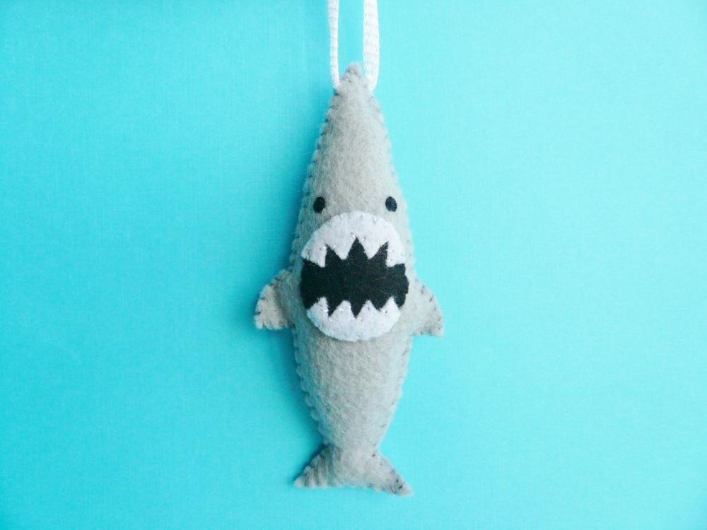 Christmas Ornament Funny - Ferocious Shark