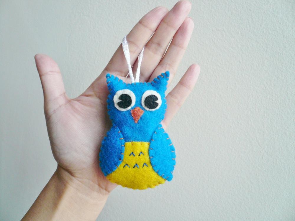 Owl Ornament Handmade